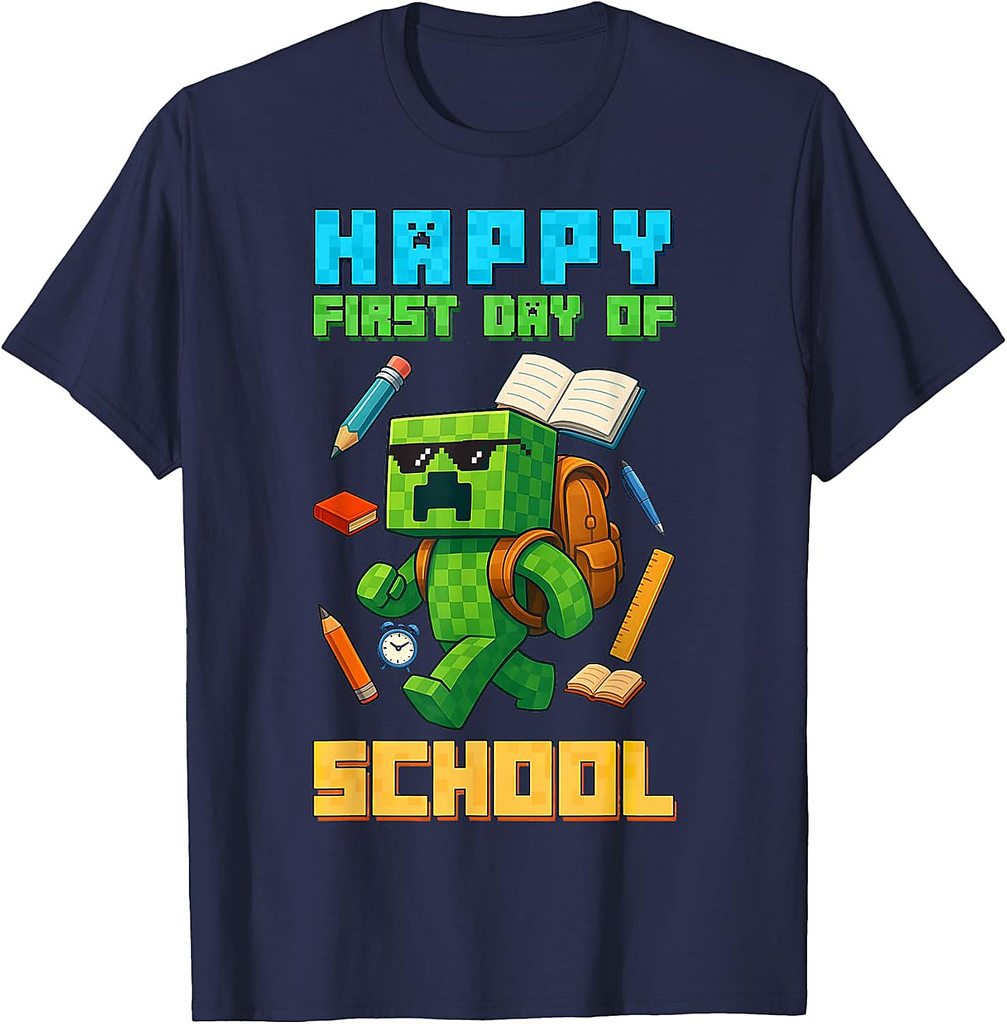 First Day of School Shirts Back to School First Grade Vibes T-Shirt