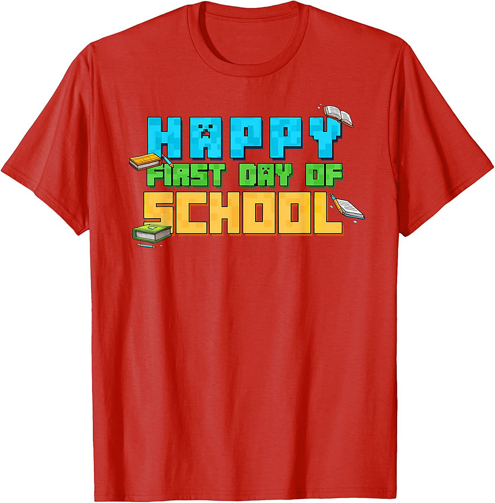 First Day of School Shirts Back to School First Grade Vibes T-Shirt