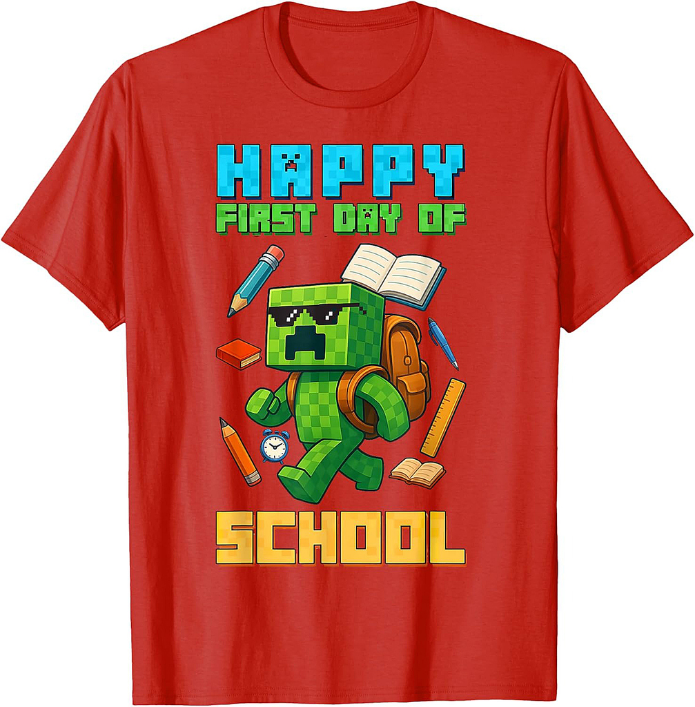 First Day of School Shirts Back to School First Grade Vibes T-Shirt