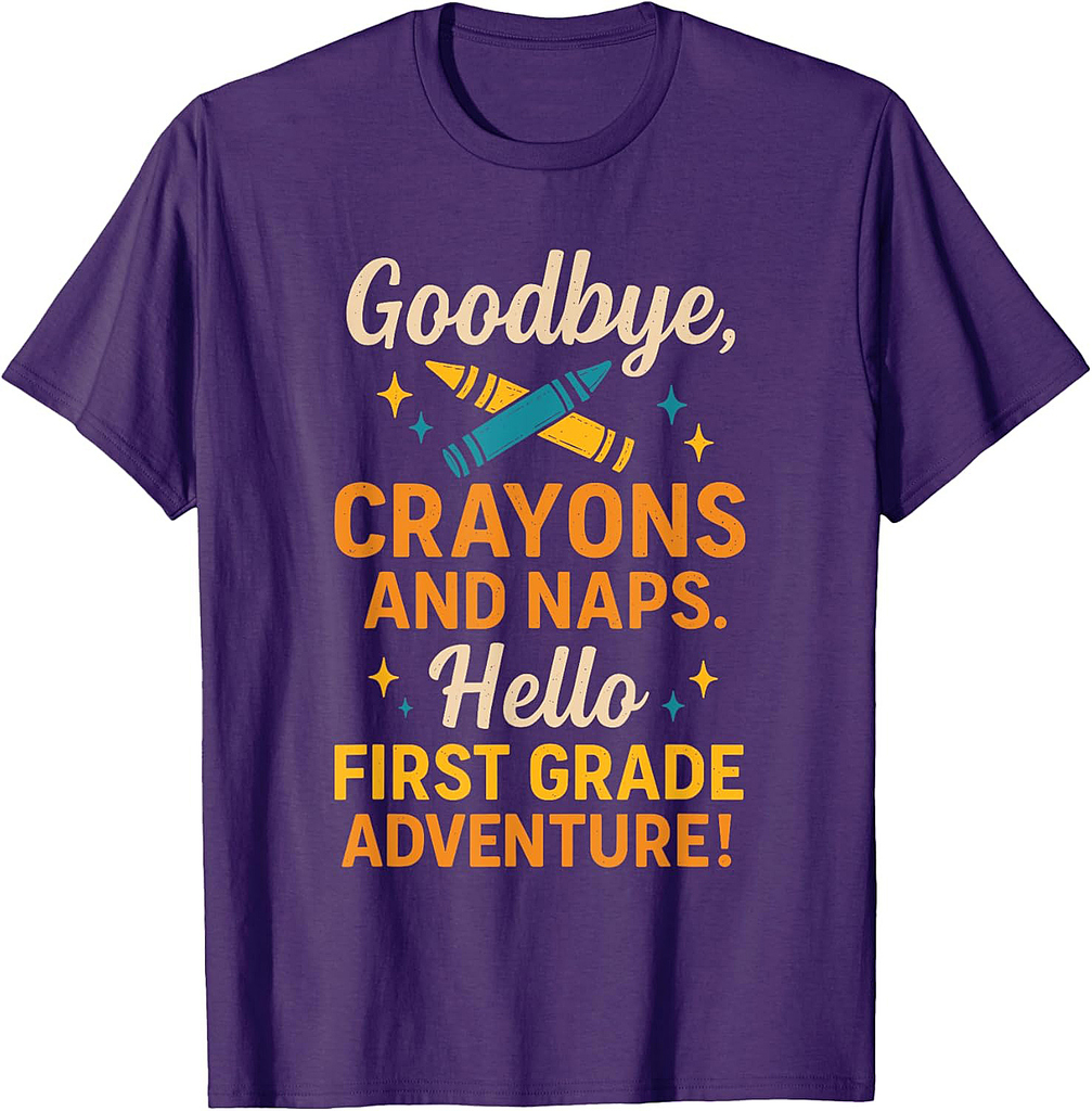 First Grade Top Back to School T-Shirt