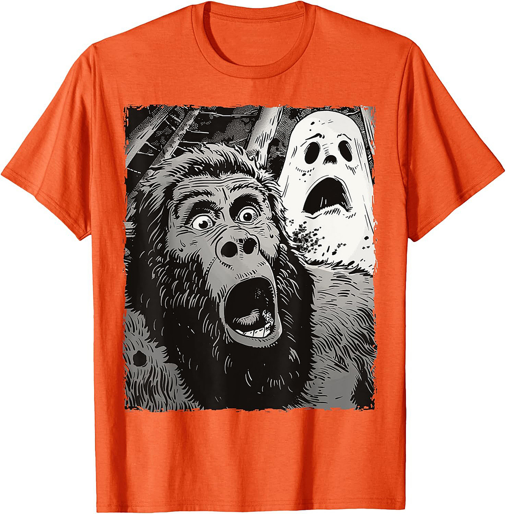 Funny Bigfoot Sasquatch Halloween T-Shirt