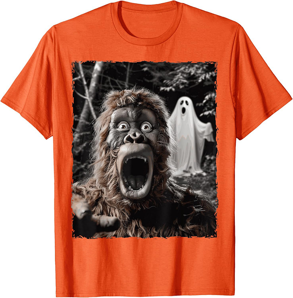 Funny Bigfoot Sasquatch Halloween T-Shirt