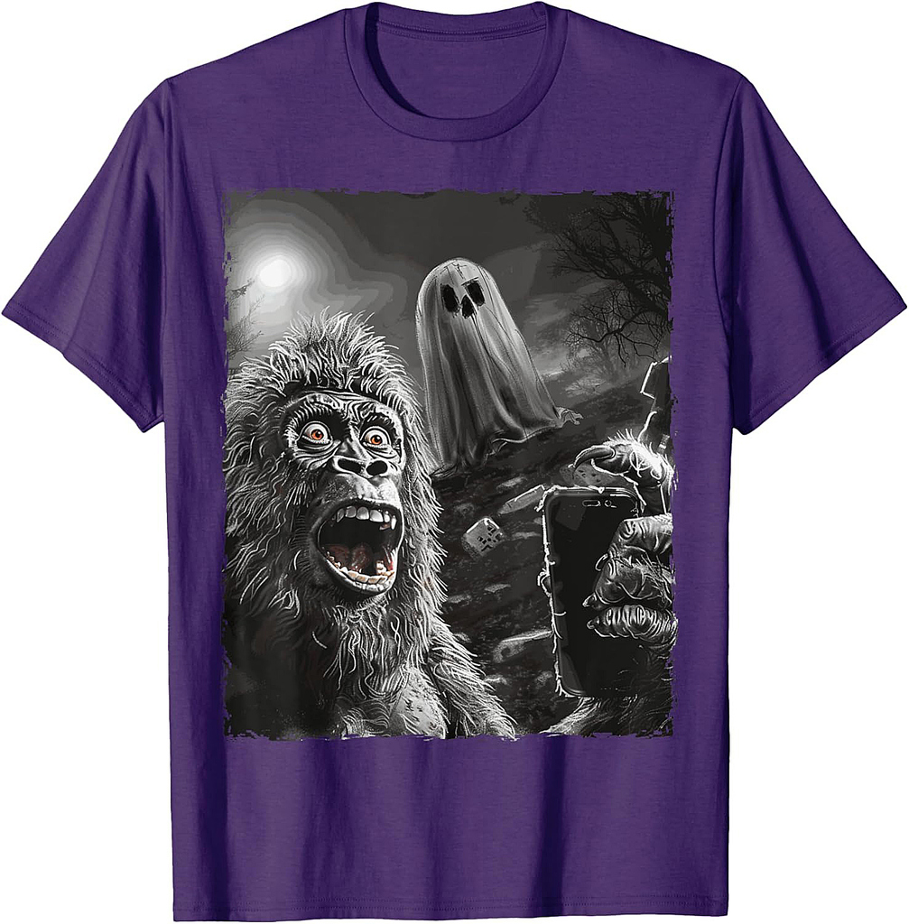Funny Bigfoot Sasquatch Halloween T-Shirt