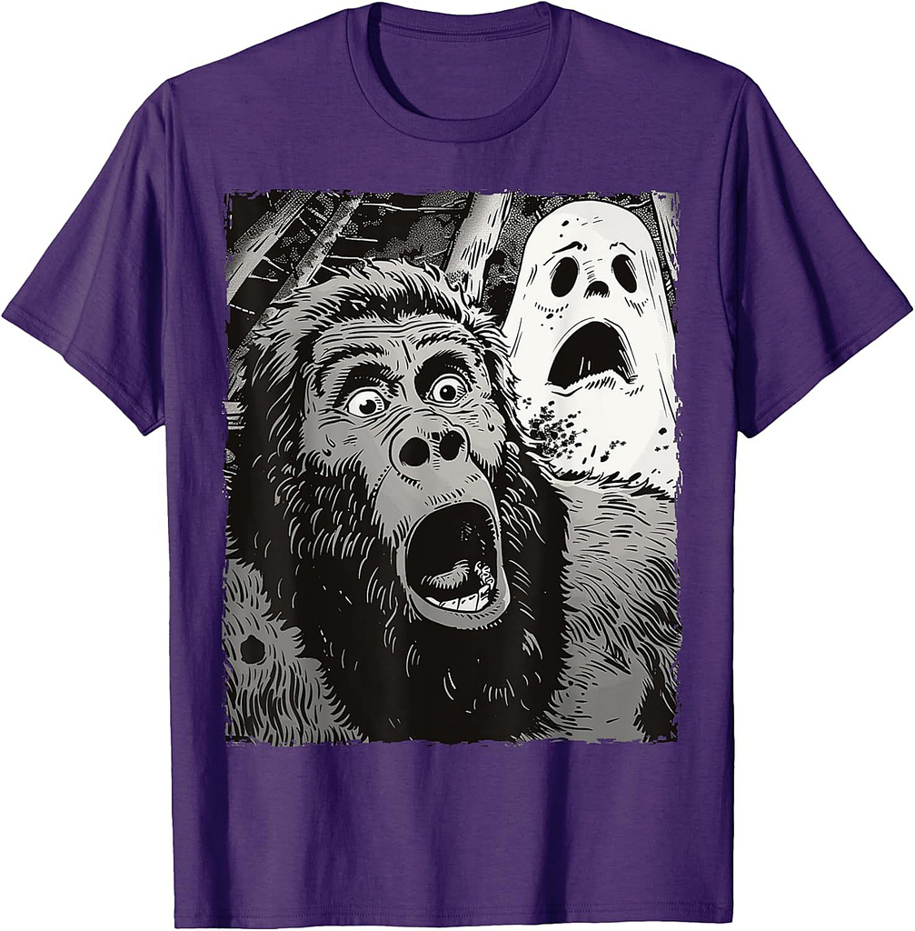 Funny Bigfoot Sasquatch Halloween T-Shirt