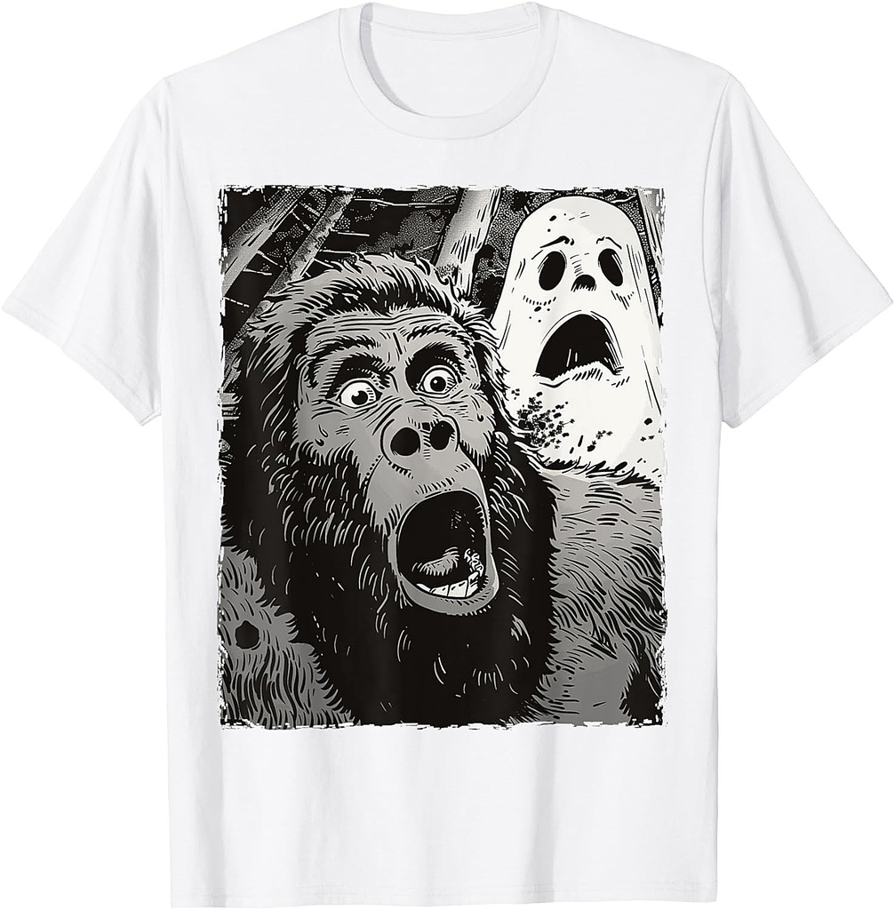 Funny Bigfoot Sasquatch Halloween T-Shirt