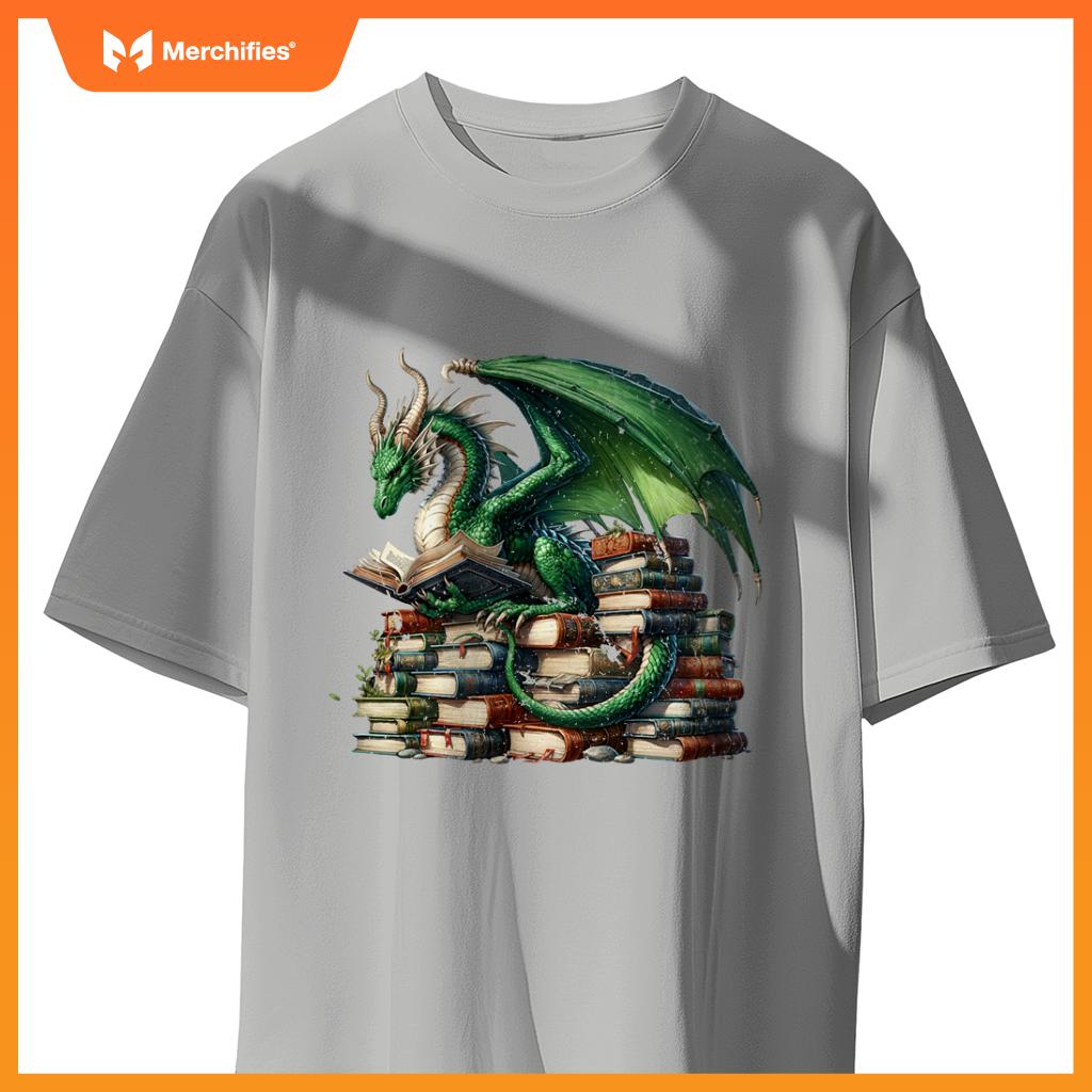 Funny Bookworm Book Dragon I’M A Book Dragon Funny Graphic