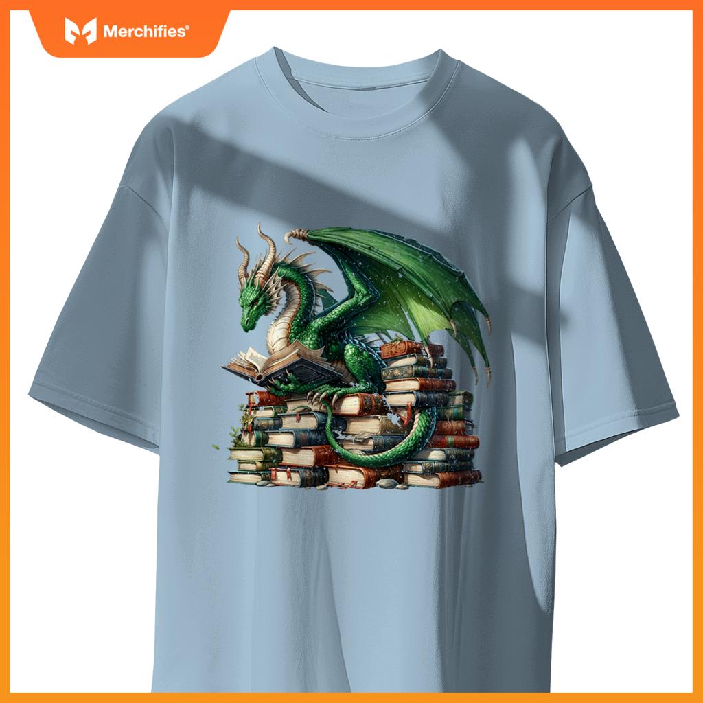 Funny Bookworm Book Dragon I’M A Book Dragon Funny Graphic