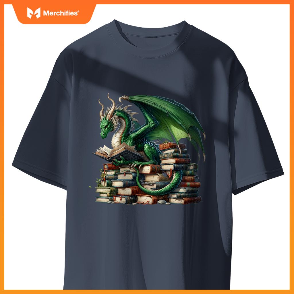 Funny Bookworm Book Dragon I’M A Book Dragon Funny Graphic