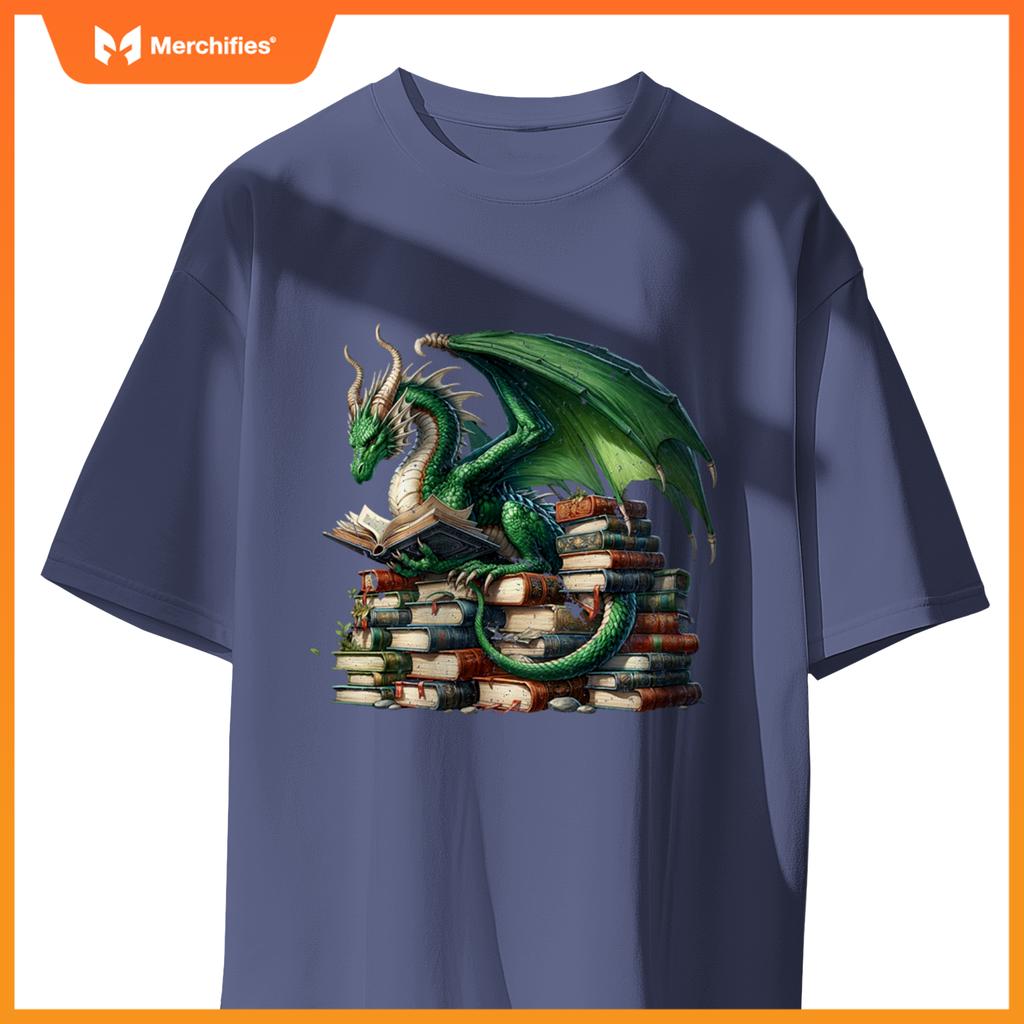 Funny Bookworm Book Dragon I’M A Book Dragon Funny Graphic