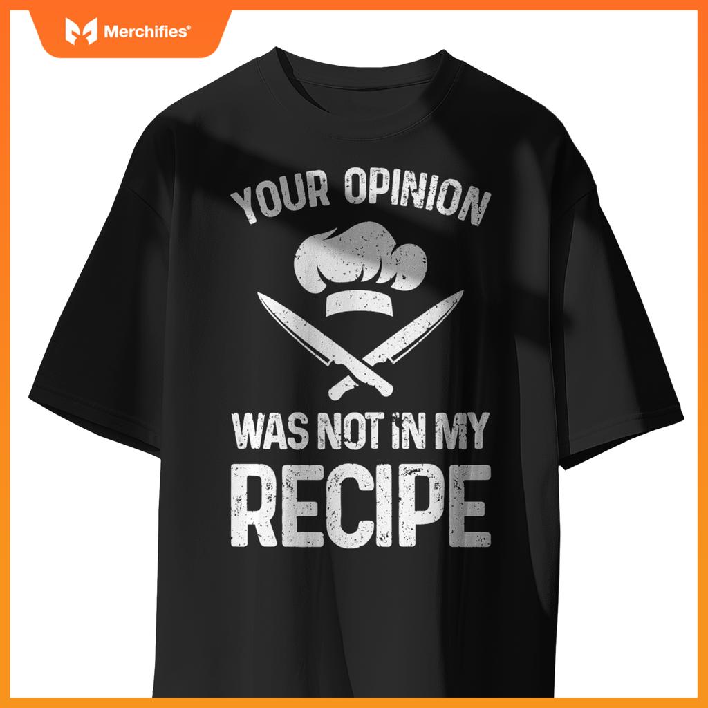 Funny Chef Design For Men Women Cook Cooking Culinary Chef T-Shirt