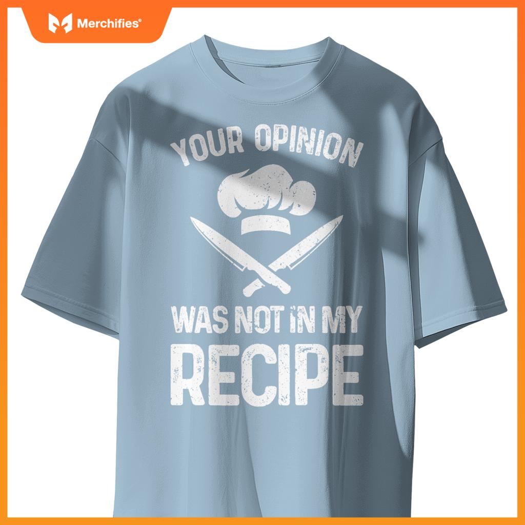 Funny Chef Design For Men Women Cook Cooking Culinary Chef T-Shirt