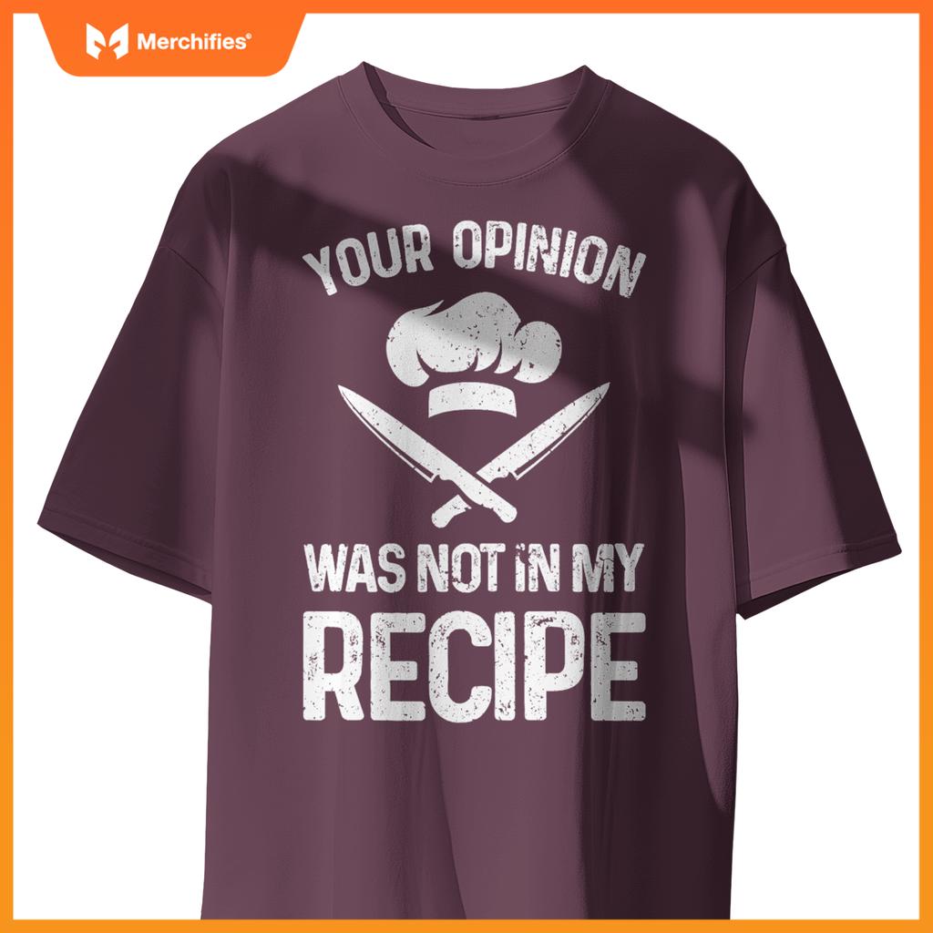 Funny Chef Design For Men Women Cook Cooking Culinary Chef T-Shirt