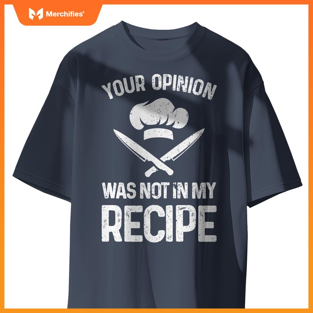 Funny Chef Design For Men Women Cook Cooking Culinary Chef T-Shirt