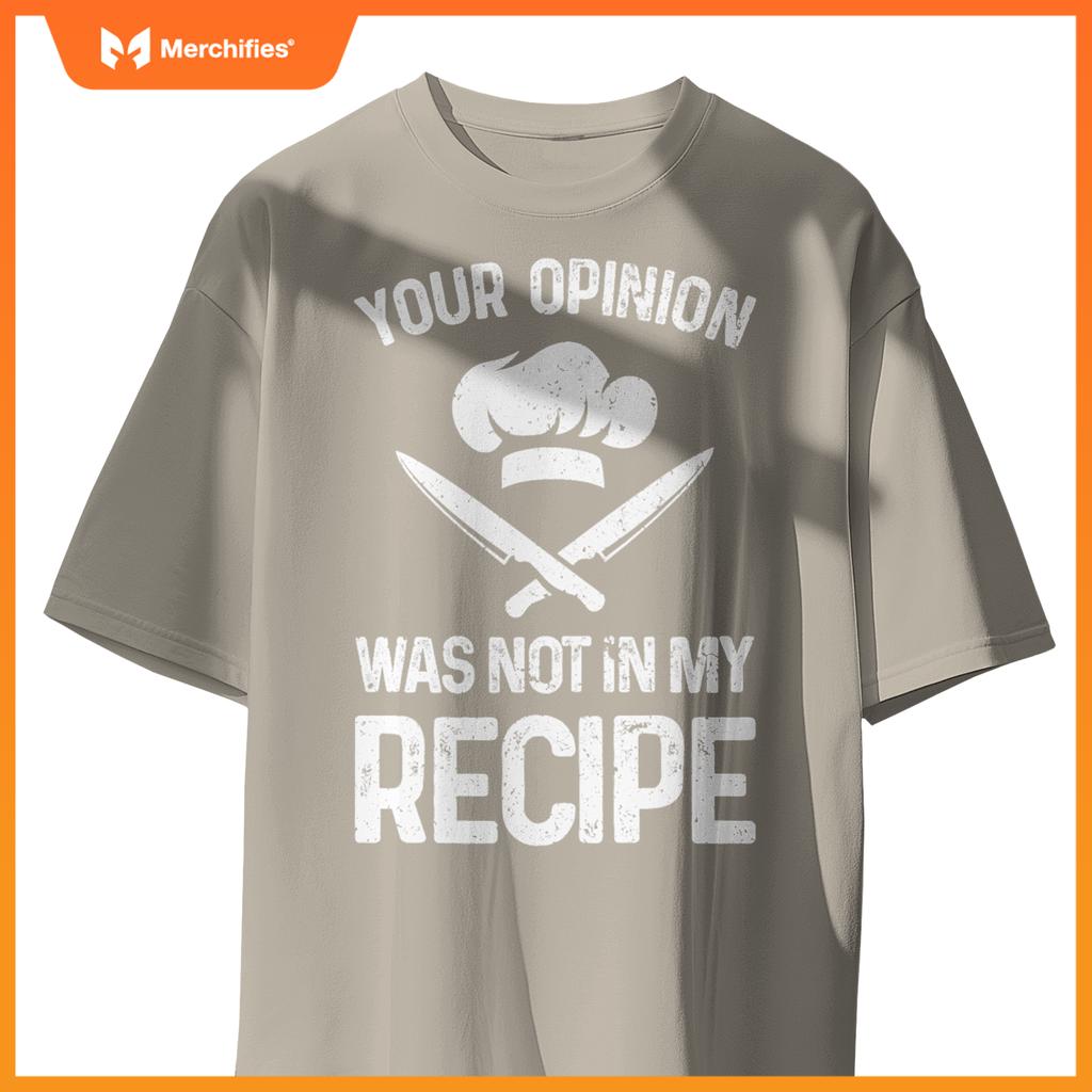 Funny Chef Design For Men Women Cook Cooking Culinary Chef T-Shirt