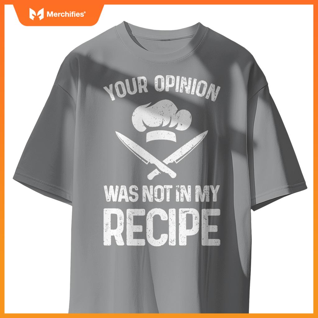 Funny Chef Design For Men Women Cook Cooking Culinary Chef T-Shirt