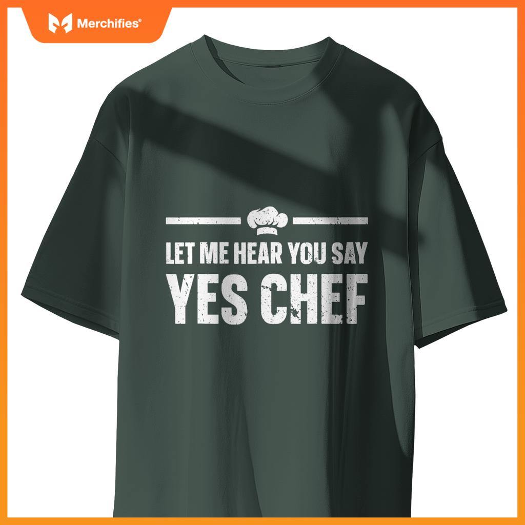 Funny Chef Design For Men Women Kids Culinary Cook Home Chef T-Shirt