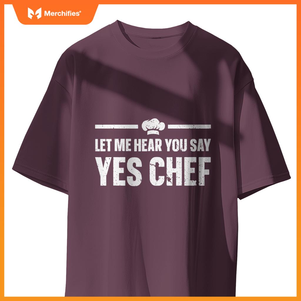 Funny Chef Design For Men Women Kids Culinary Cook Home Chef T-Shirt