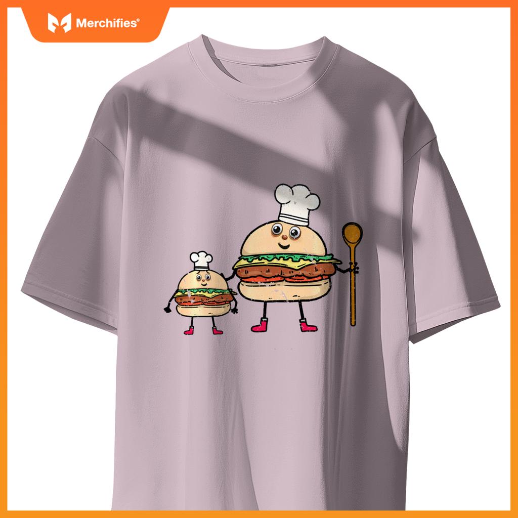 Funny Fast Food Burger Chefs Cooking Art Hobby Chef T-Shirt