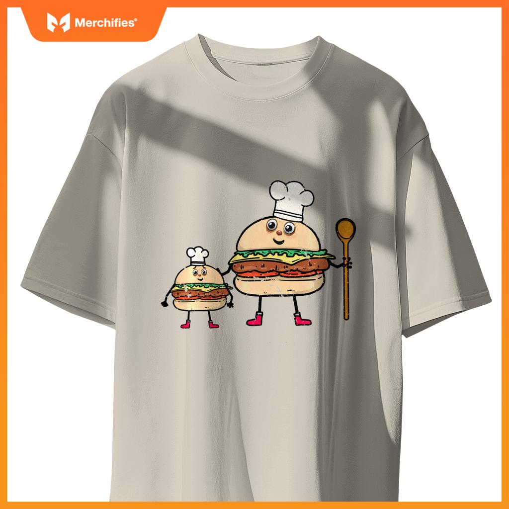 Funny Fast Food Burger Chefs Cooking Art Hobby Chef T-Shirt