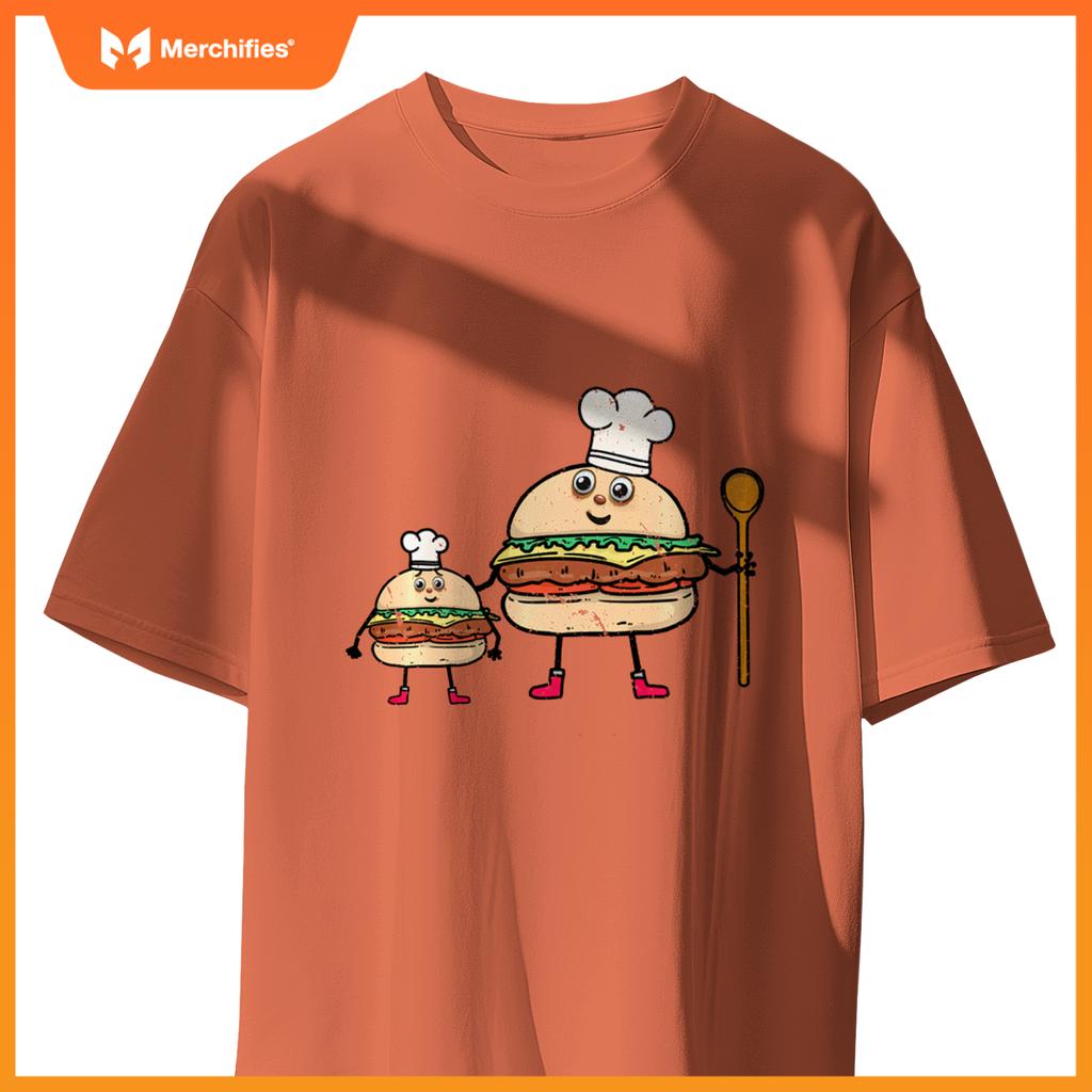 Funny Fast Food Burger Chefs Cooking Art Hobby Chef T-Shirt