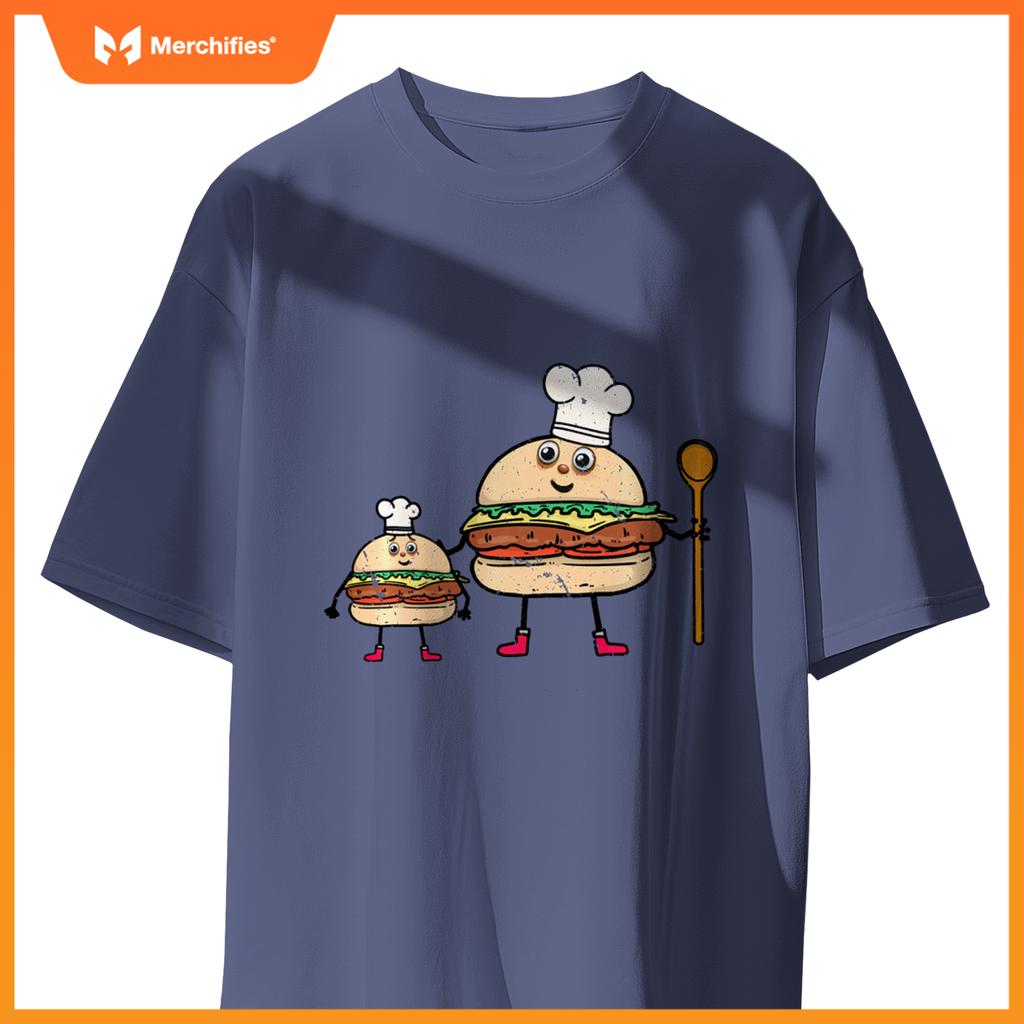 Funny Fast Food Burger Chefs Cooking Art Hobby Chef T-Shirt