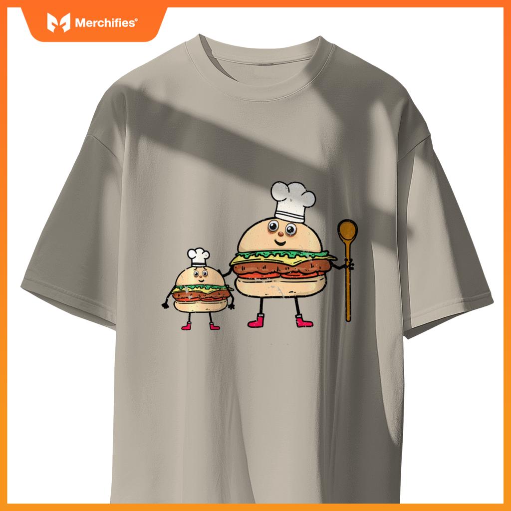 Funny Fast Food Burger Chefs Cooking Art Hobby Chef T-Shirt