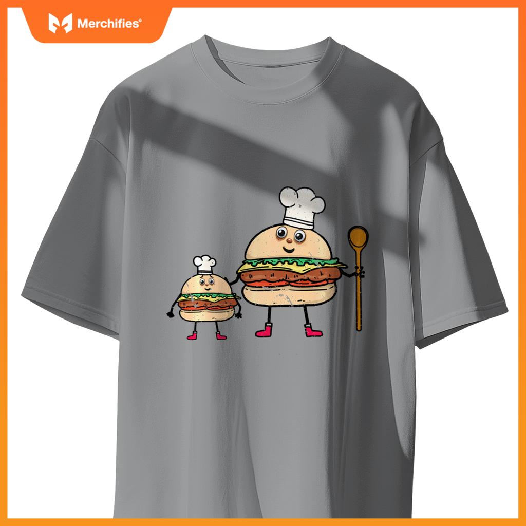 Funny Fast Food Burger Chefs Cooking Art Hobby Chef T-Shirt