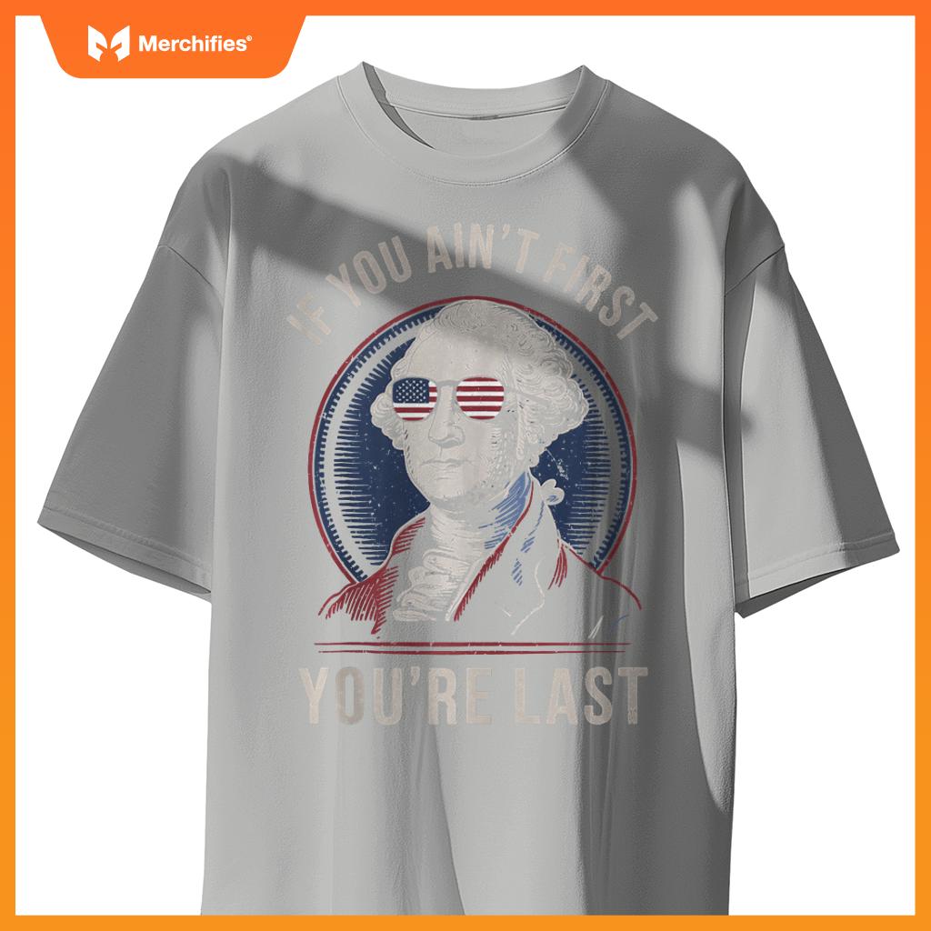 Funny George Washington Quote Retro Patriotic Humor T-Shirt
