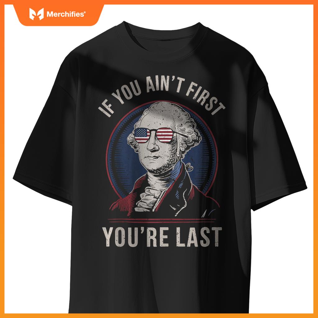 Funny George Washington Quote Retro Patriotic Humor T-Shirt