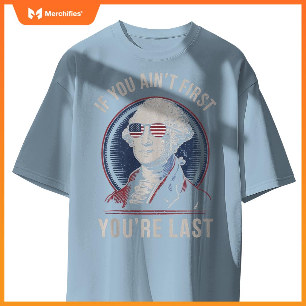 Funny George Washington Quote Retro Patriotic Humor T-Shirt