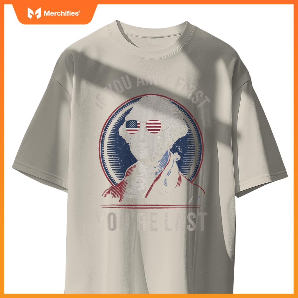 Funny George Washington Quote Retro Patriotic Humor T-Shirt