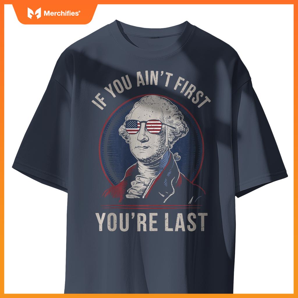 Funny George Washington Quote Retro Patriotic Humor T-Shirt