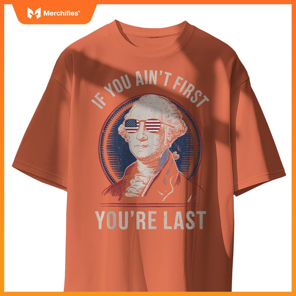 Funny George Washington Quote Retro Patriotic Humor T-Shirt