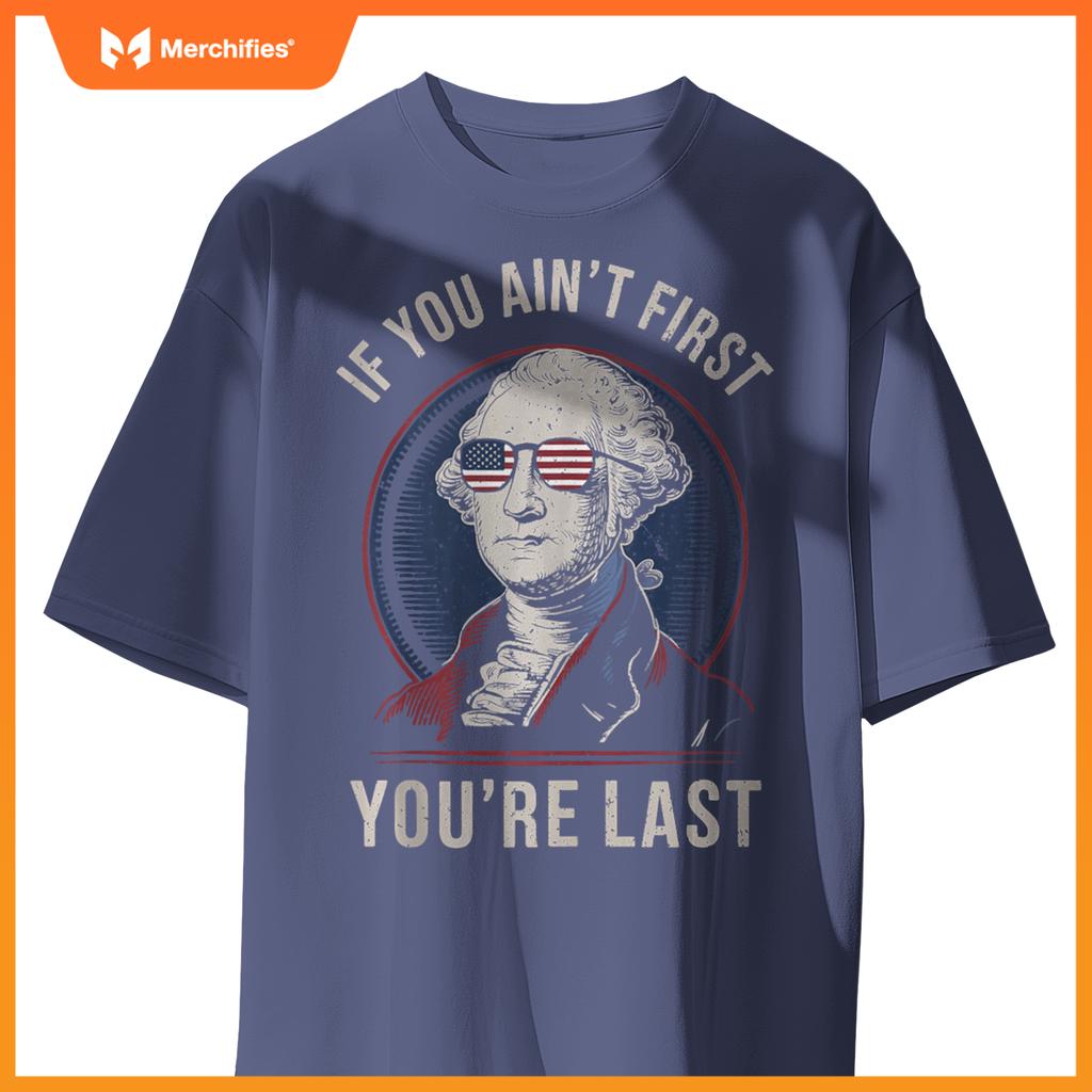 Funny George Washington Quote Retro Patriotic Humor T-Shirt