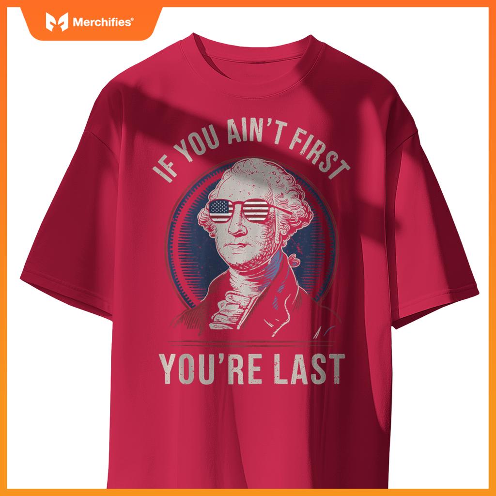 Funny George Washington Quote Retro Patriotic Humor T-Shirt