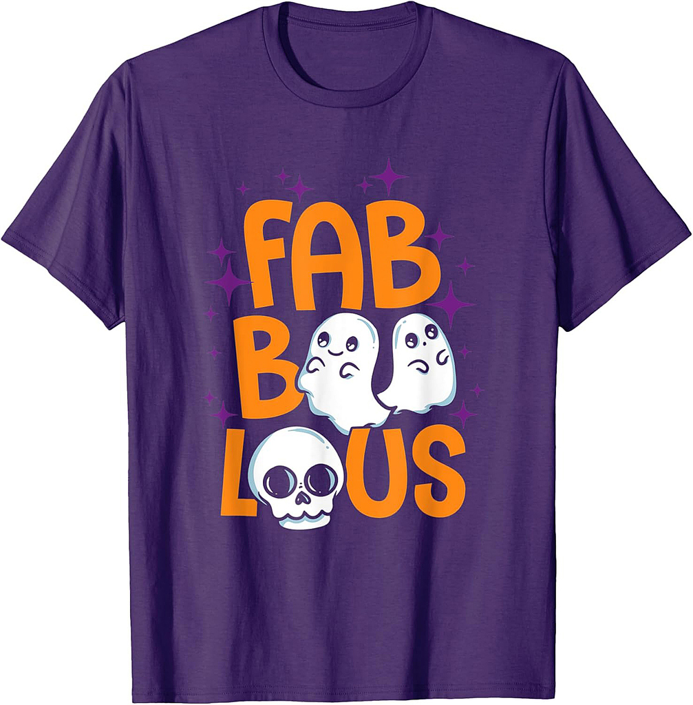 Funny Gift Halloween Horror Costume Skull Creepy T-Shirt