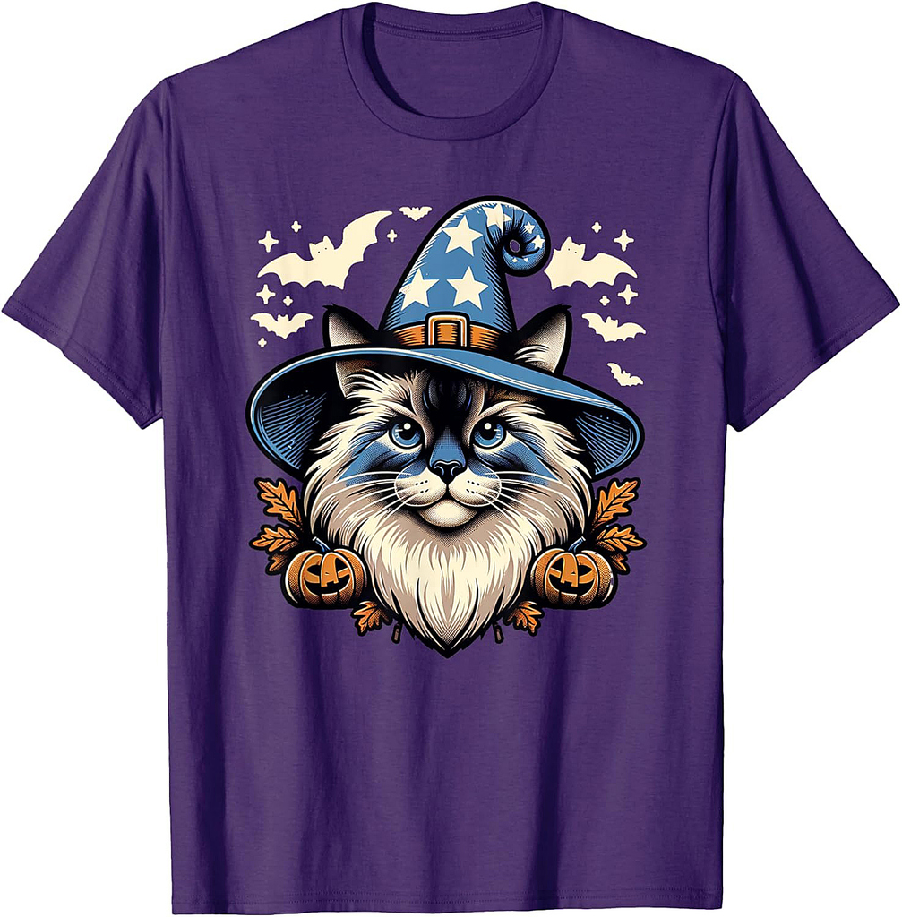 Funny Halloween Cat for Spooky Halloween Cat T-Shirt
