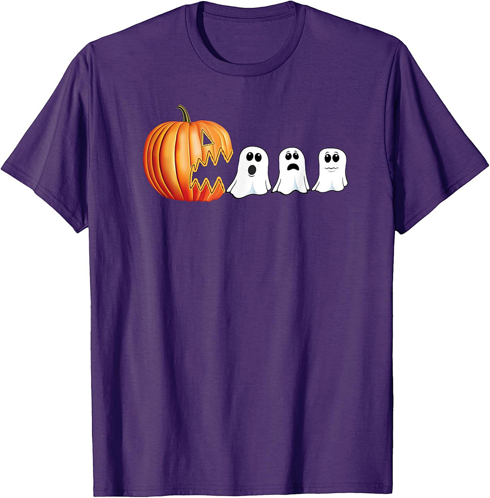 Funny Halloween Pumpkin Ghosts Jack o Lantern T-Shirt