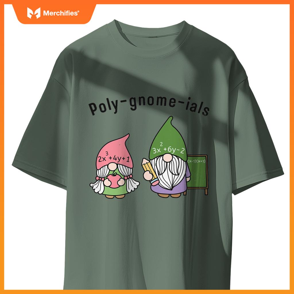 Funny Math Teacher Poly-gnome-ials Algebra Teacher Calculus