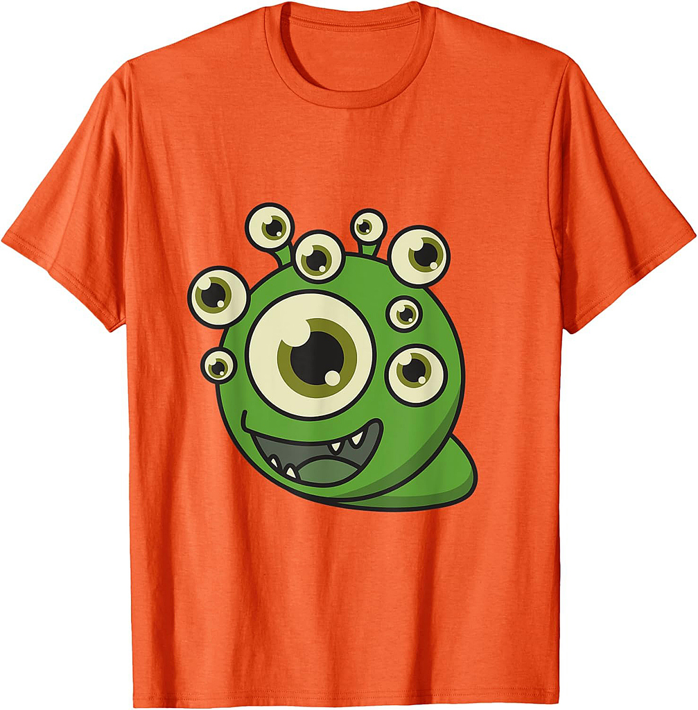 Funny Monster Halloween Outfit Cute Monster Costume T-Shirt