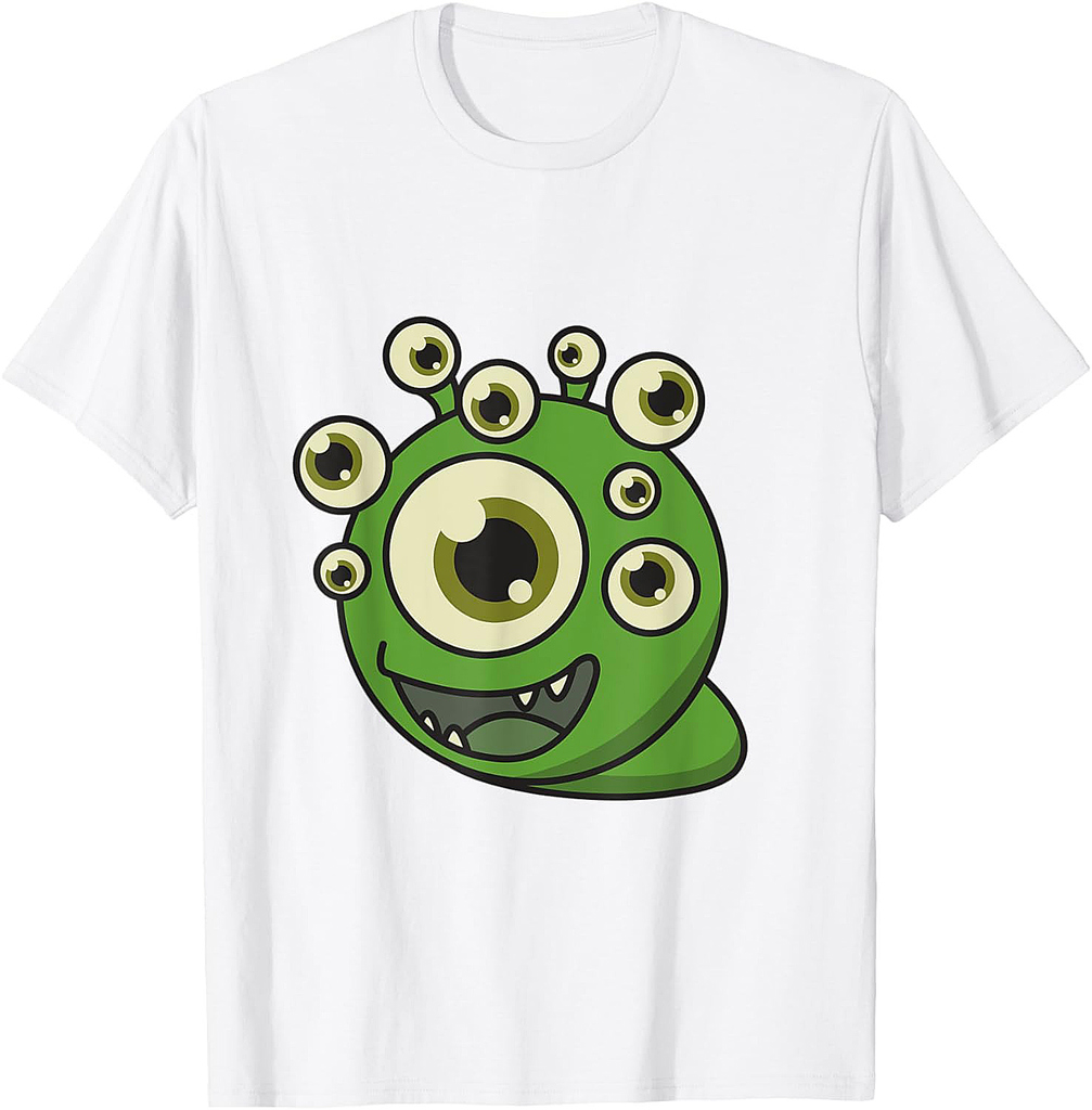 Funny Monster Halloween Outfit Cute Monster Costume T-Shirt