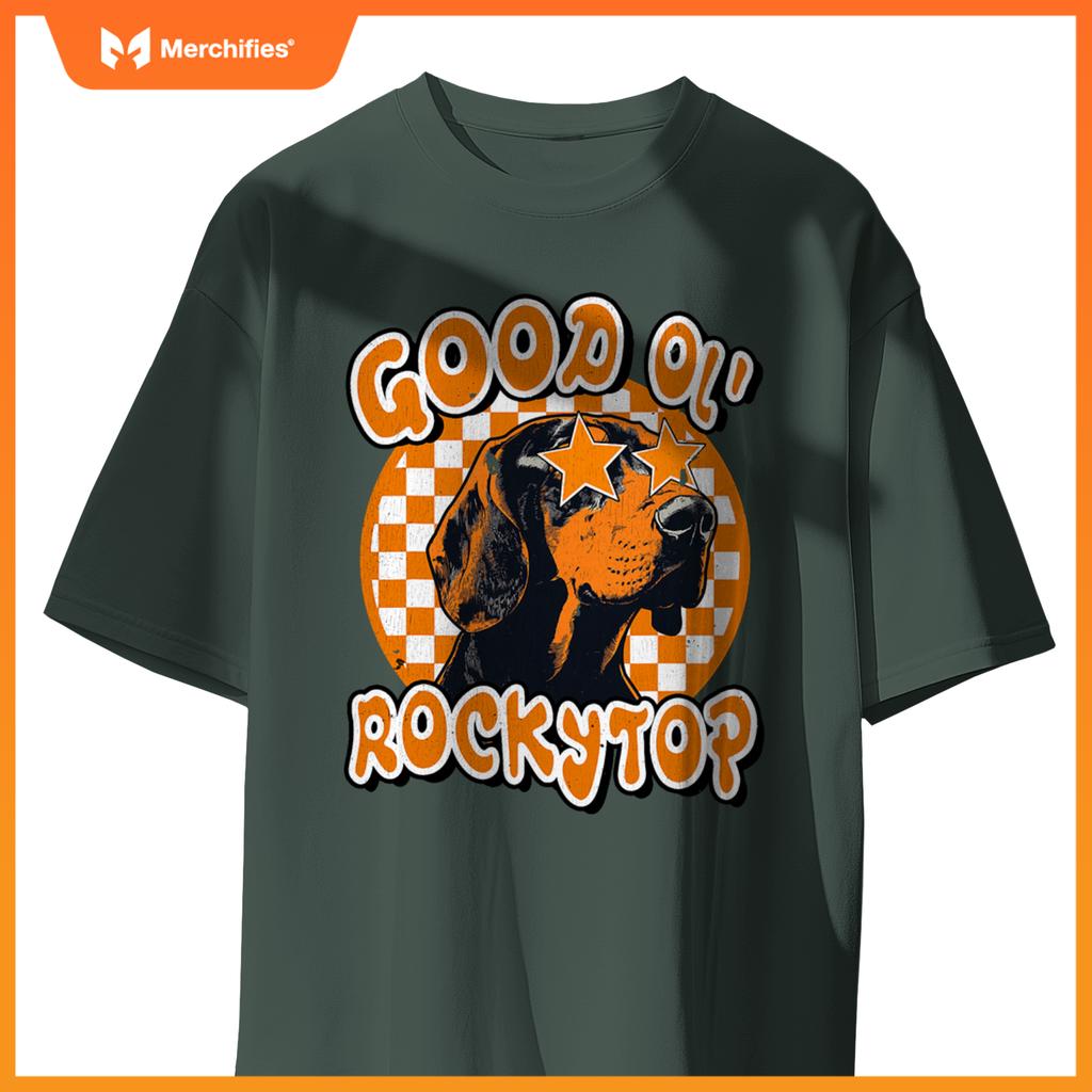 Funny Orange Blooded Tennessee Hound Native Home TN Pride T-Shirt