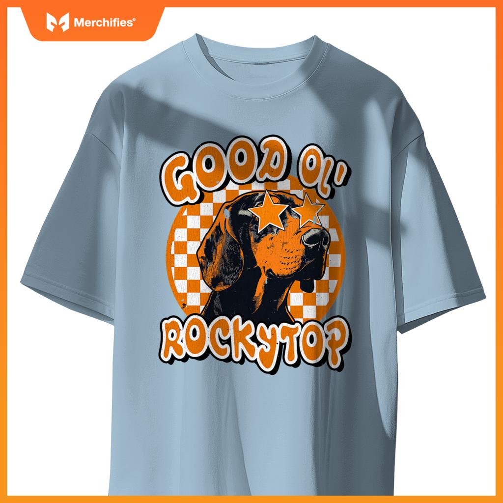 Funny Orange Blooded Tennessee Hound Native Home TN Pride T-Shirt