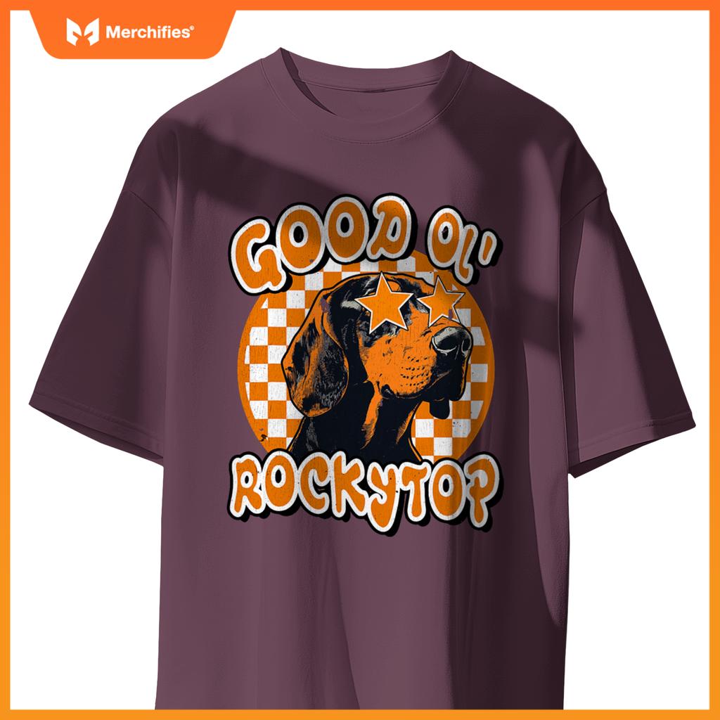 Funny Orange Blooded Tennessee Hound Native Home TN Pride T-Shirt