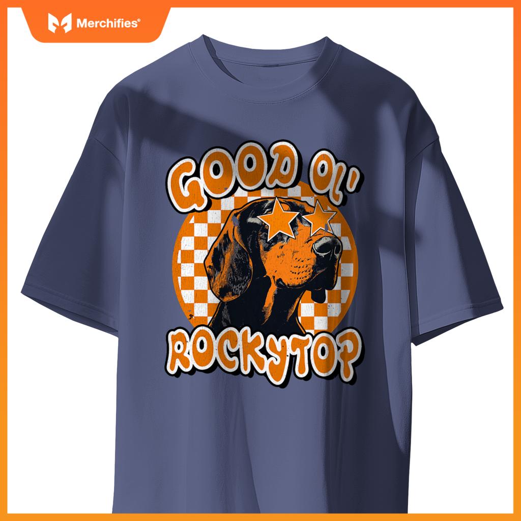 Funny Orange Blooded Tennessee Hound Native Home TN Pride T-Shirt
