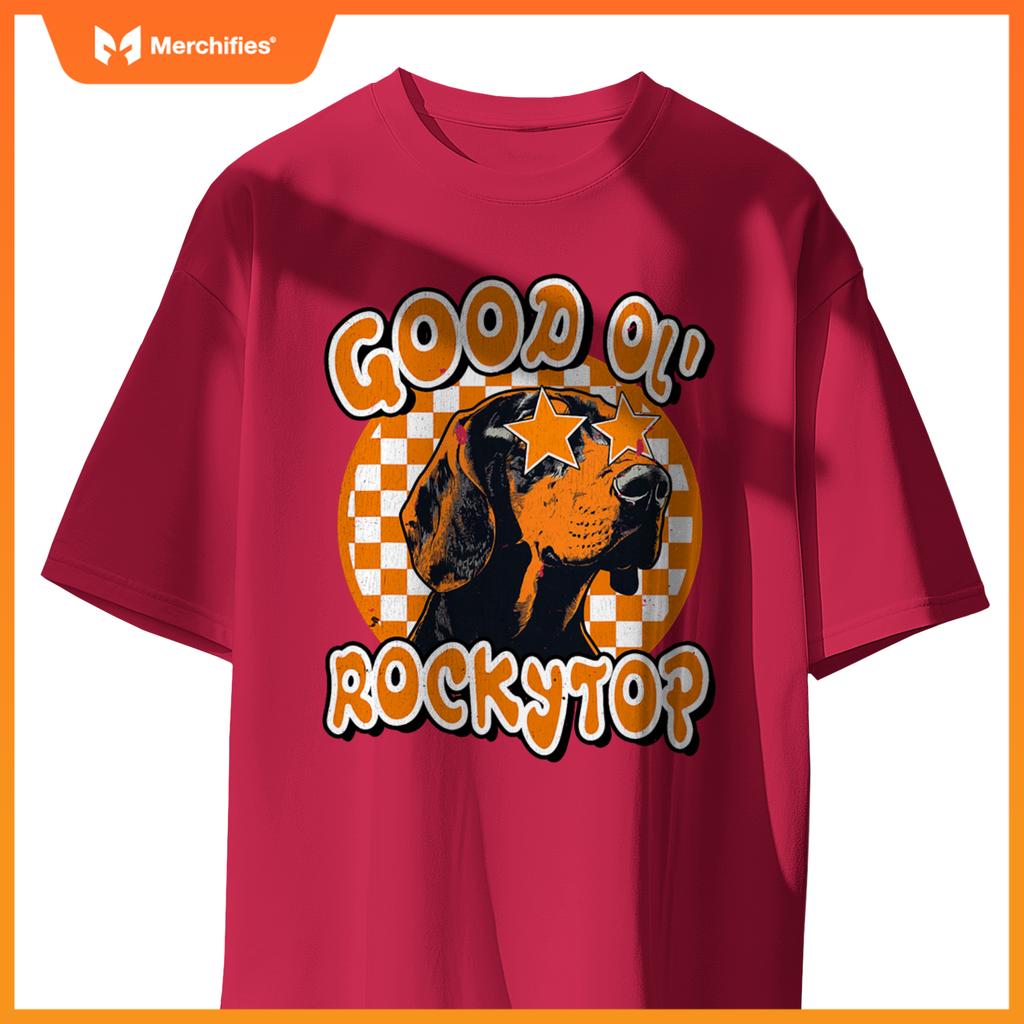Funny Orange Blooded Tennessee Hound Native Home TN Pride T-Shirt