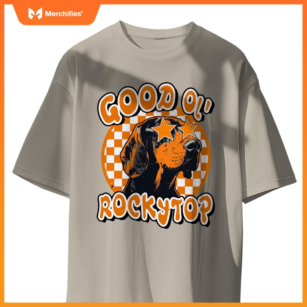 Funny Orange Blooded Tennessee Hound Native Home TN Pride T-Shirt