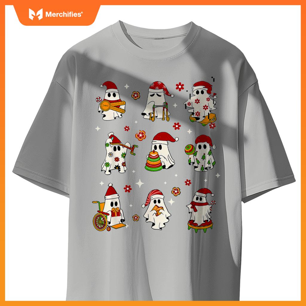 Funny SLP Ghost Christmas Speech Therapy Sped Teacher