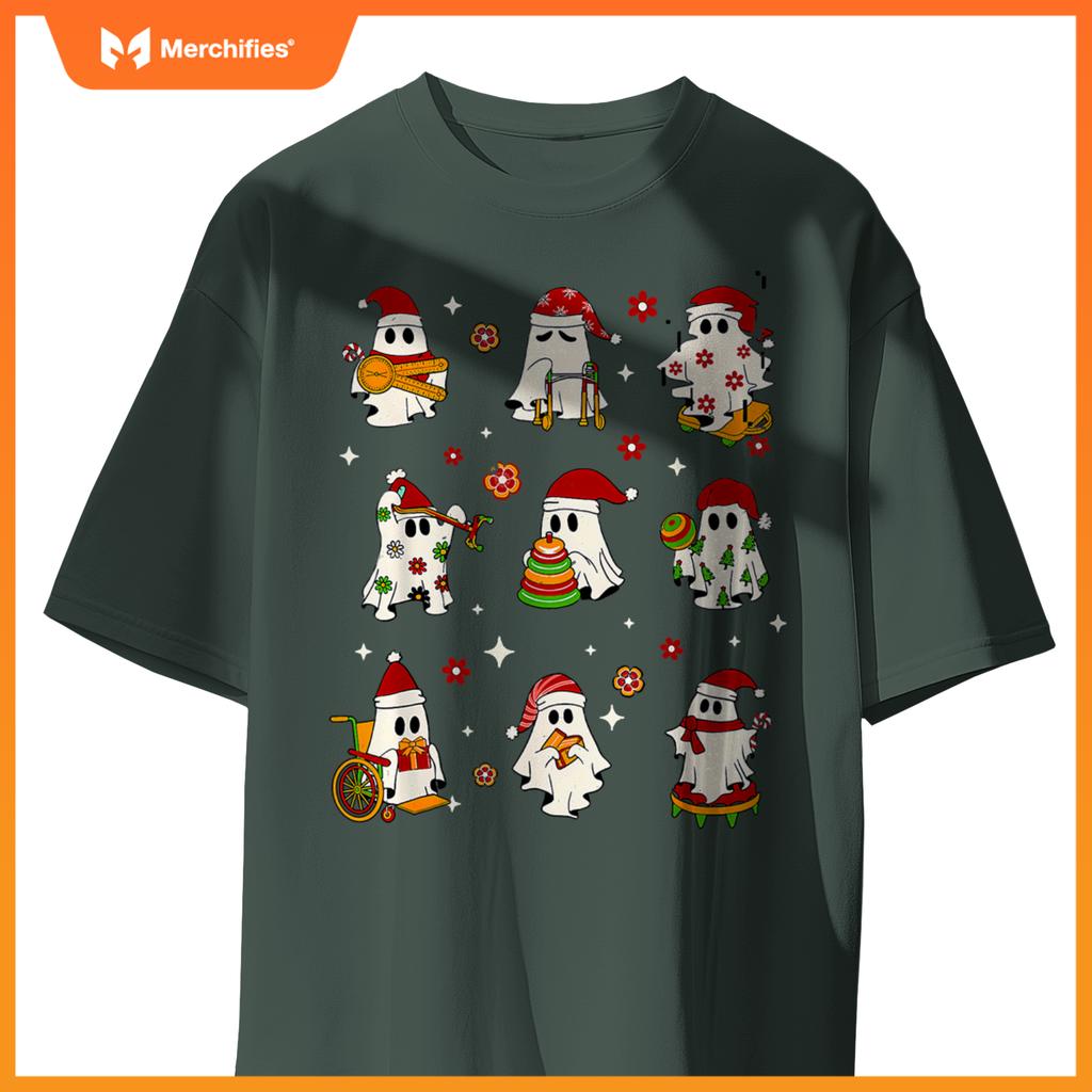Funny SLP Ghost Christmas Speech Therapy Sped Teacher
