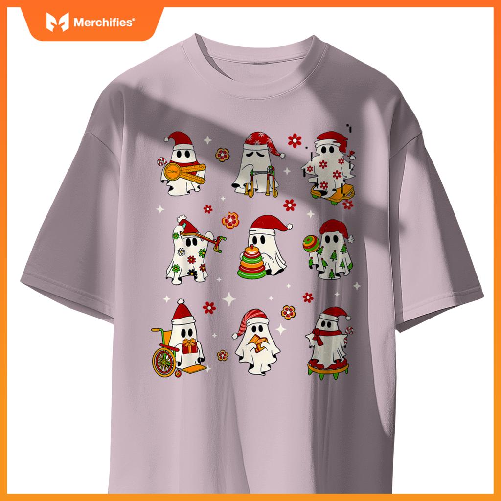 Funny SLP Ghost Christmas Speech Therapy Sped Teacher